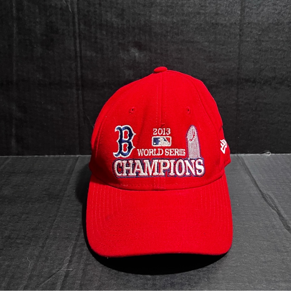 Boston Red Sox Hat Cap Men Red 2013 World Series Champion New Era MLB Baseball